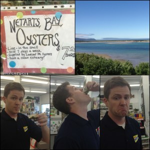 Netarts Bay, Oregon has the Freshest Clams in the entire US. Here I try eating a Live, Raw Oyster!